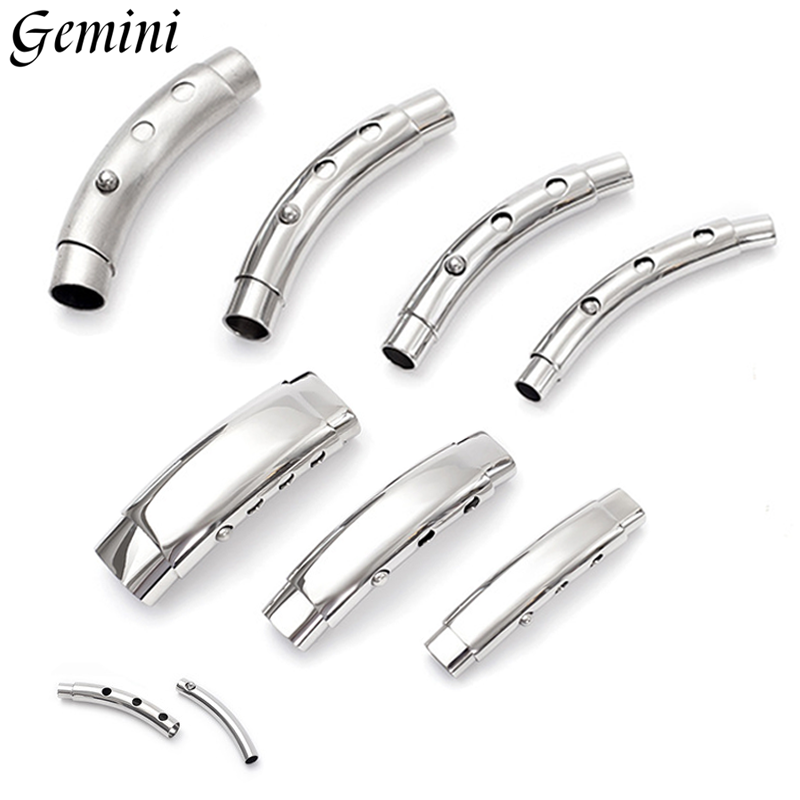 Jewelry Making Articles - 5Pcs Adjustable Stainless Steel Bayonet Clasps