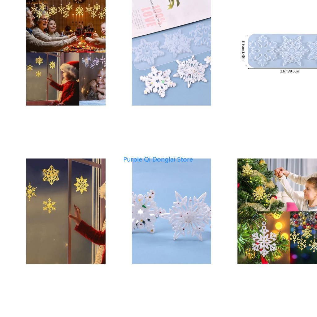 Jewelry Making Tools List - L21E Snowflake Listing Silicone Mold is
