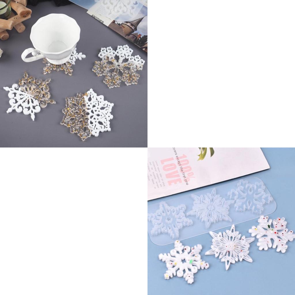 Jewelry Making Tools List - Snowflake Listing Mold Resin Large Beauty