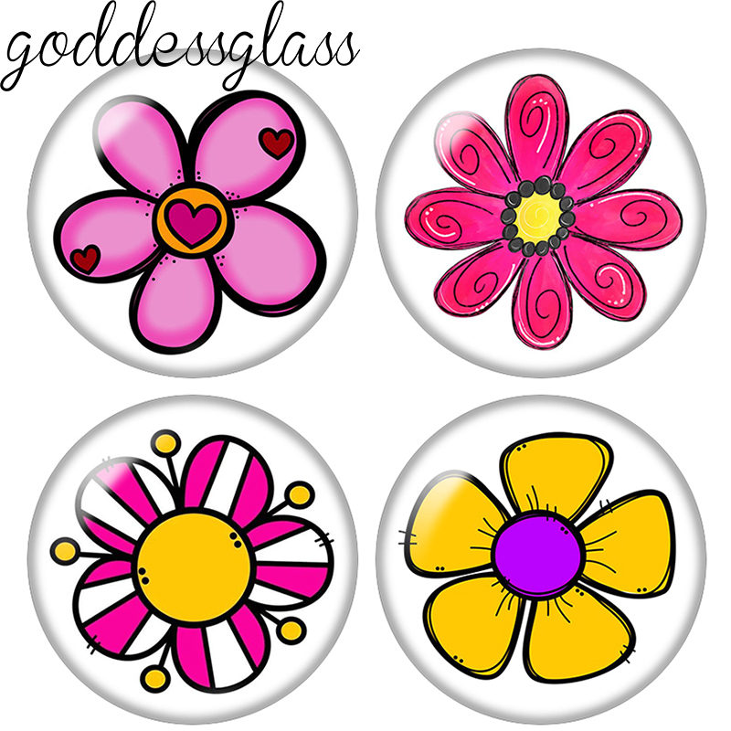 Cartoon drawing Flowers Cute 1 - Jewelry Making Drawing avis et prix