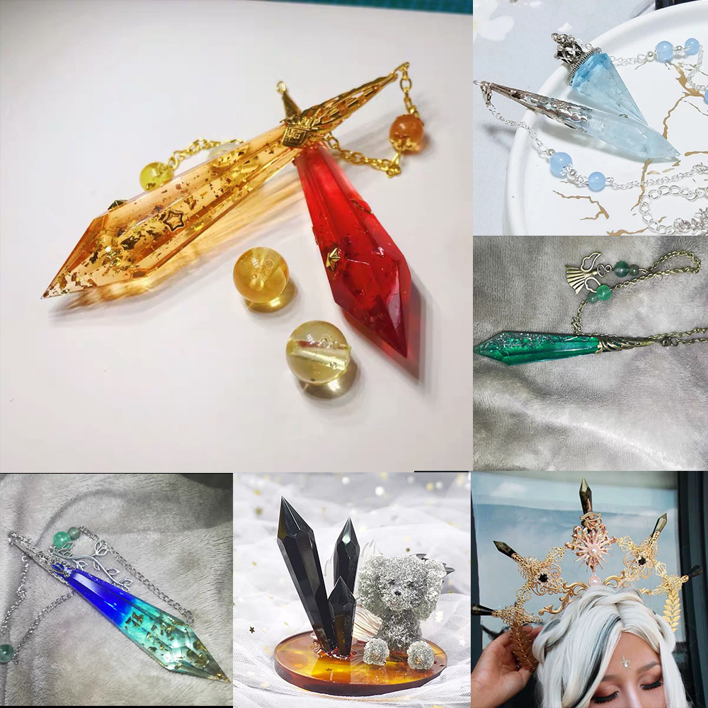 1pcs DIY Crystal Pendulum Epox - Jewelry Making Techniques avis et prix
