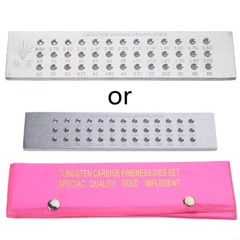 Round Draw Plate for Jewelry M - Jewelry Making Drawing avis et prix