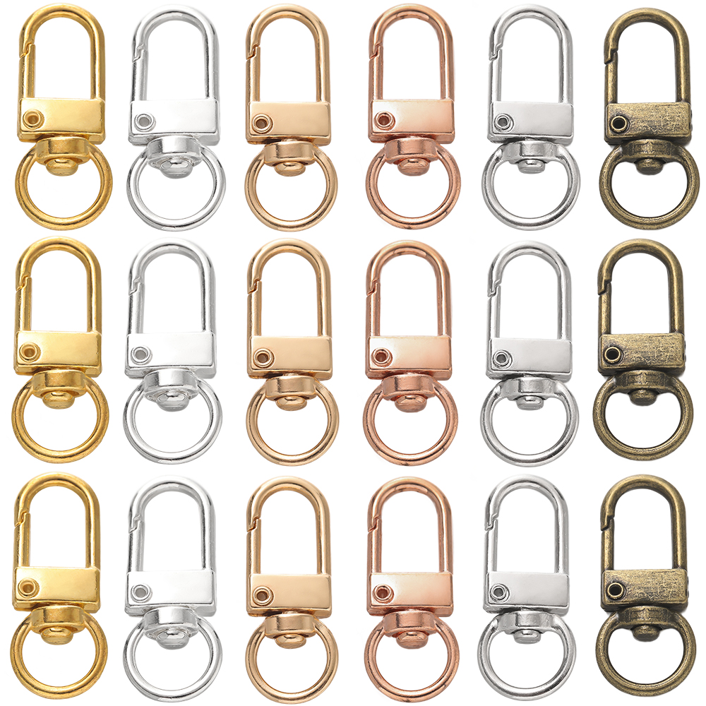 10pcs/pack Rotating Dog Buckle - Jewelry Making Articles avis et prix