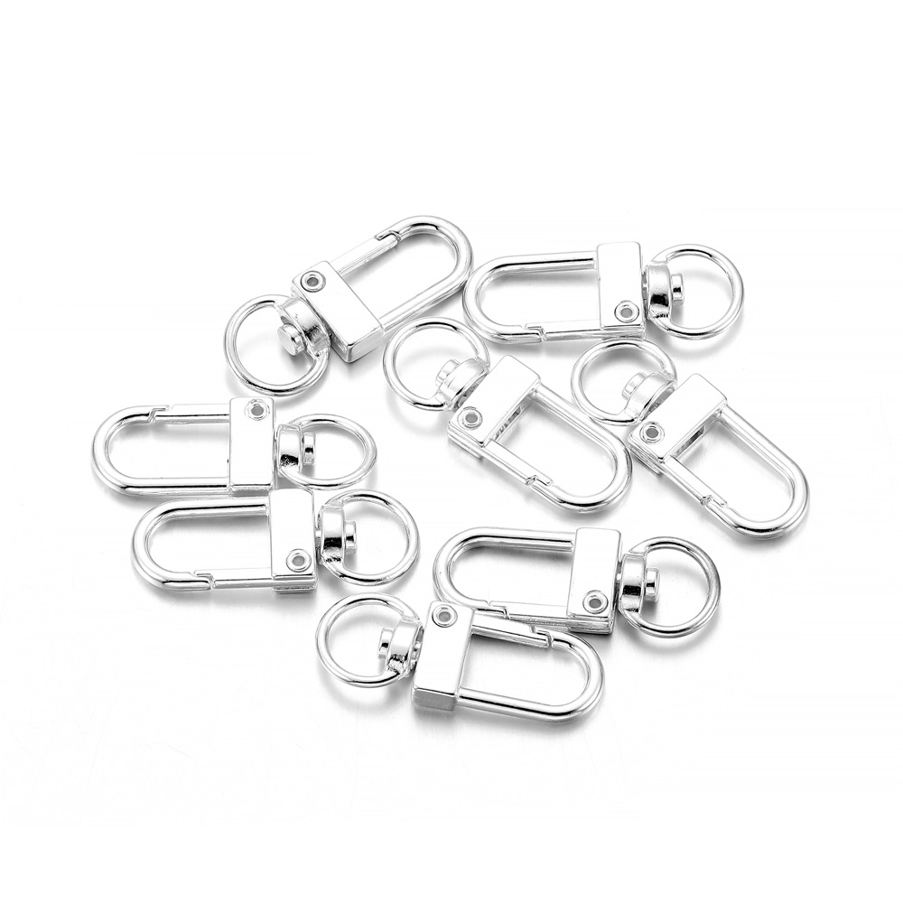10pcs/pack Rotating Dog Buckle - Jewelry Making Articles avis et prix