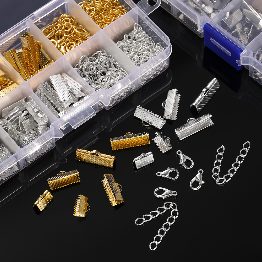 10 Grids Alloy Accessories Set - Jewelry Making Ring Tool avis et prix