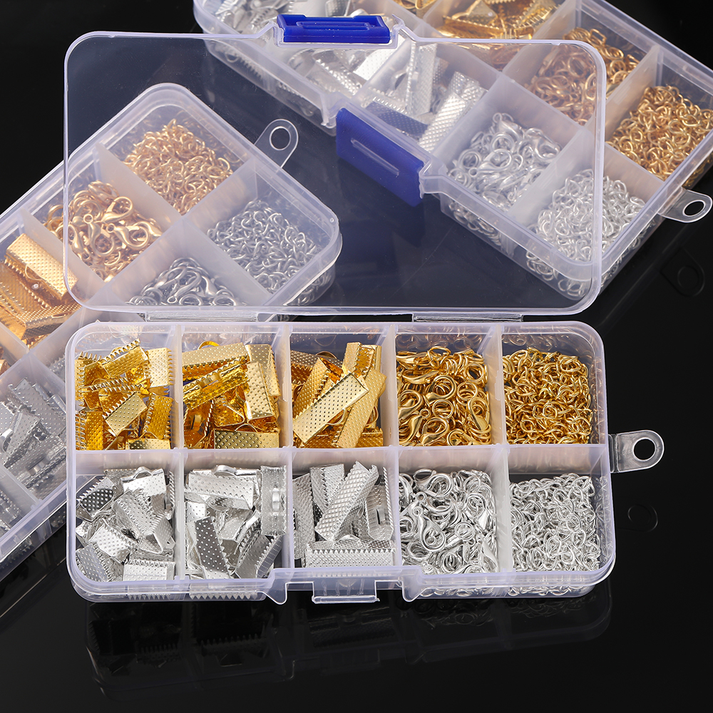 10 Grids Alloy Accessories Set - Jewelry Making Ring Tool avis et prix