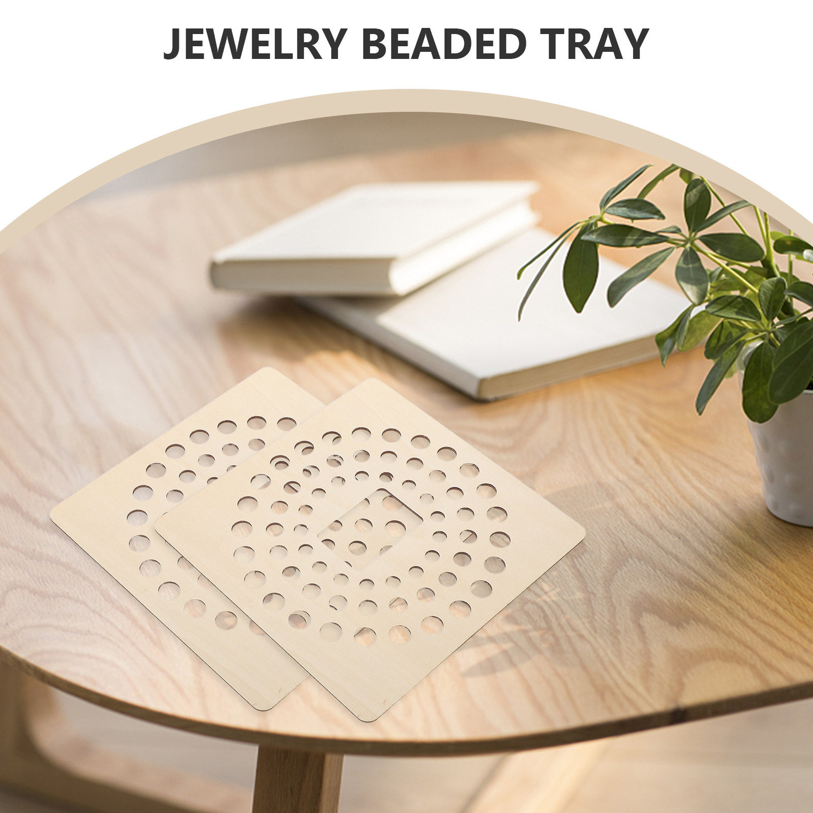 4Pcs Wooden Bead Tray Jewelry  - Jewelry Making Board avis et prix