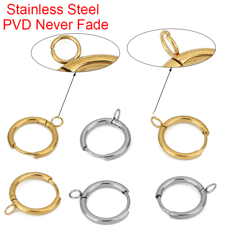 10pcs PVD Never Fade Earrings  - Jewelry Making Articles avis et prix