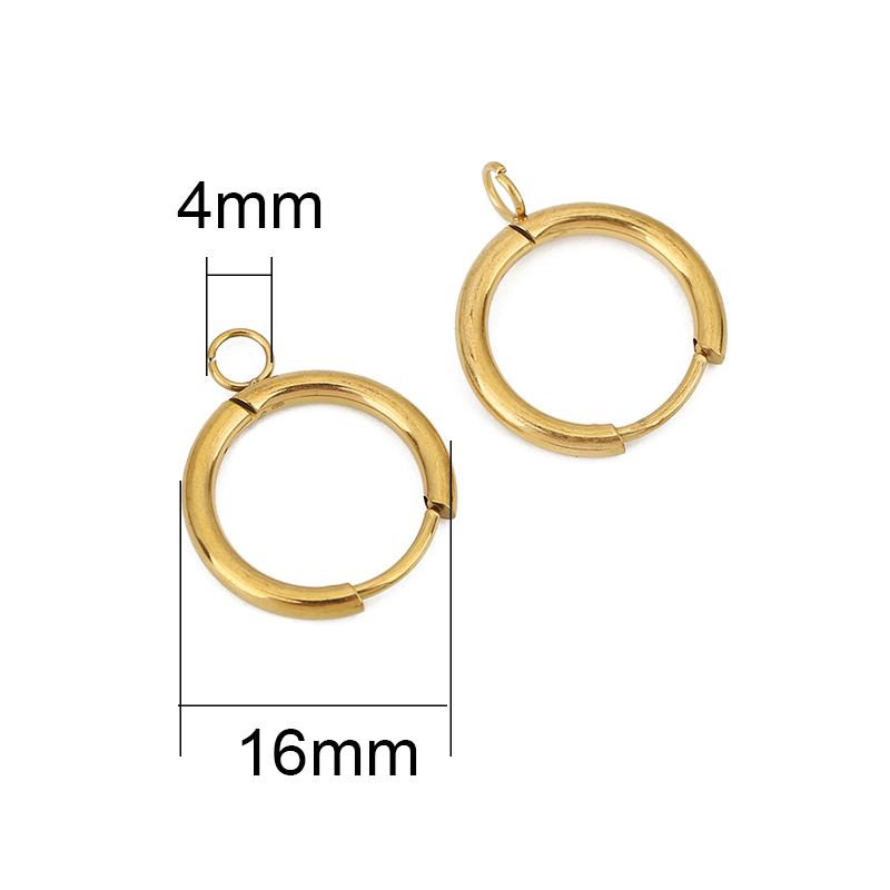 10pcs PVD Never Fade Earrings  - Jewelry Making Articles avis et prix