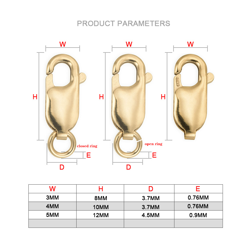 Lobster Clasp 14K Gold Filled  - Jewelry Making Articles avis et prix