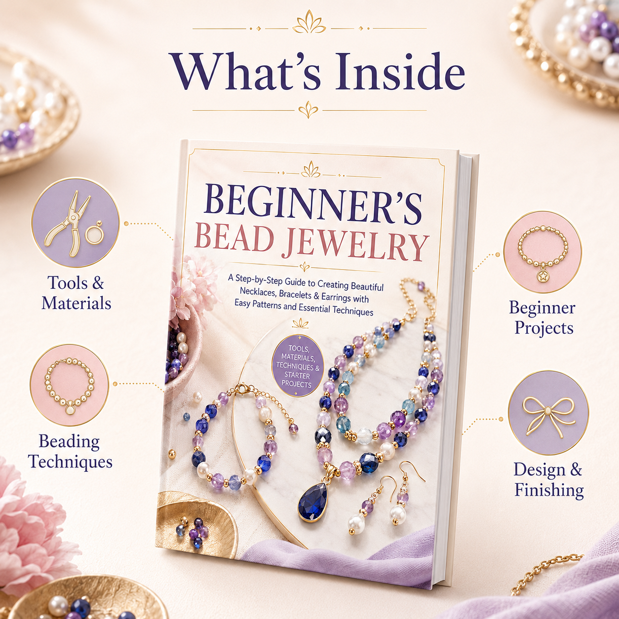 A5 Jewelry Bead Beginner's Gui - Jewelry Making Books avis et prix