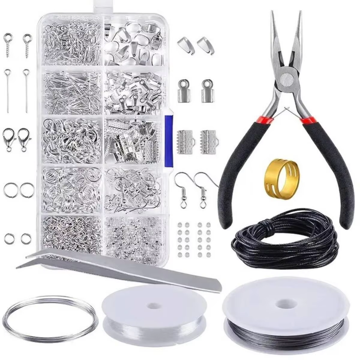900pcs DIY Jewelry Findings Ki - Jewelry Making Ring Tool avis et prix