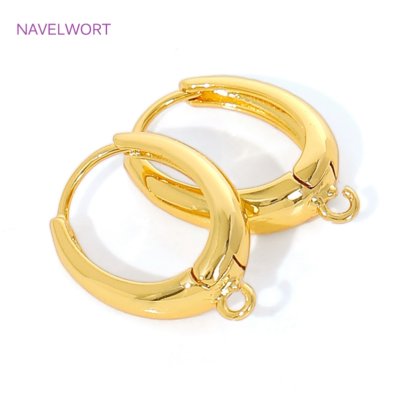 18K Gold Plated Brass Earwires - Jewelry Making Articles avis et prix