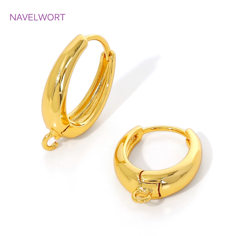 18K Gold Plated Brass Earwires - Jewelry Making Articles avis et prix