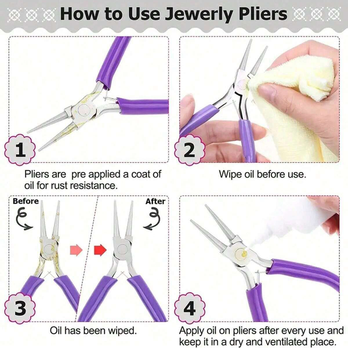 6/5/3pcs Jewelry Making Tools  - Jewelry Making Needle Nose Pliers avis et prix