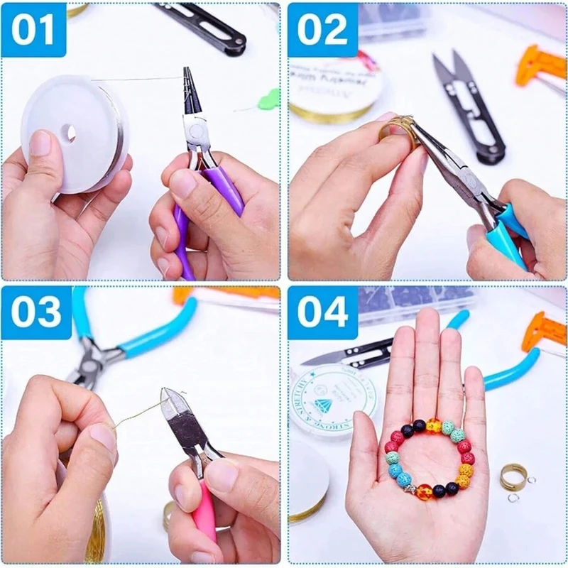 4 Pack Jewelry Making Pliers T - Jewelry Making Needle Nose Pliers avis et prix