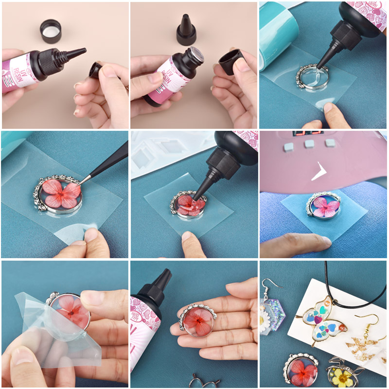 UV Resin Glue Transparent Epox - Jewelry Making Techniques avis et prix