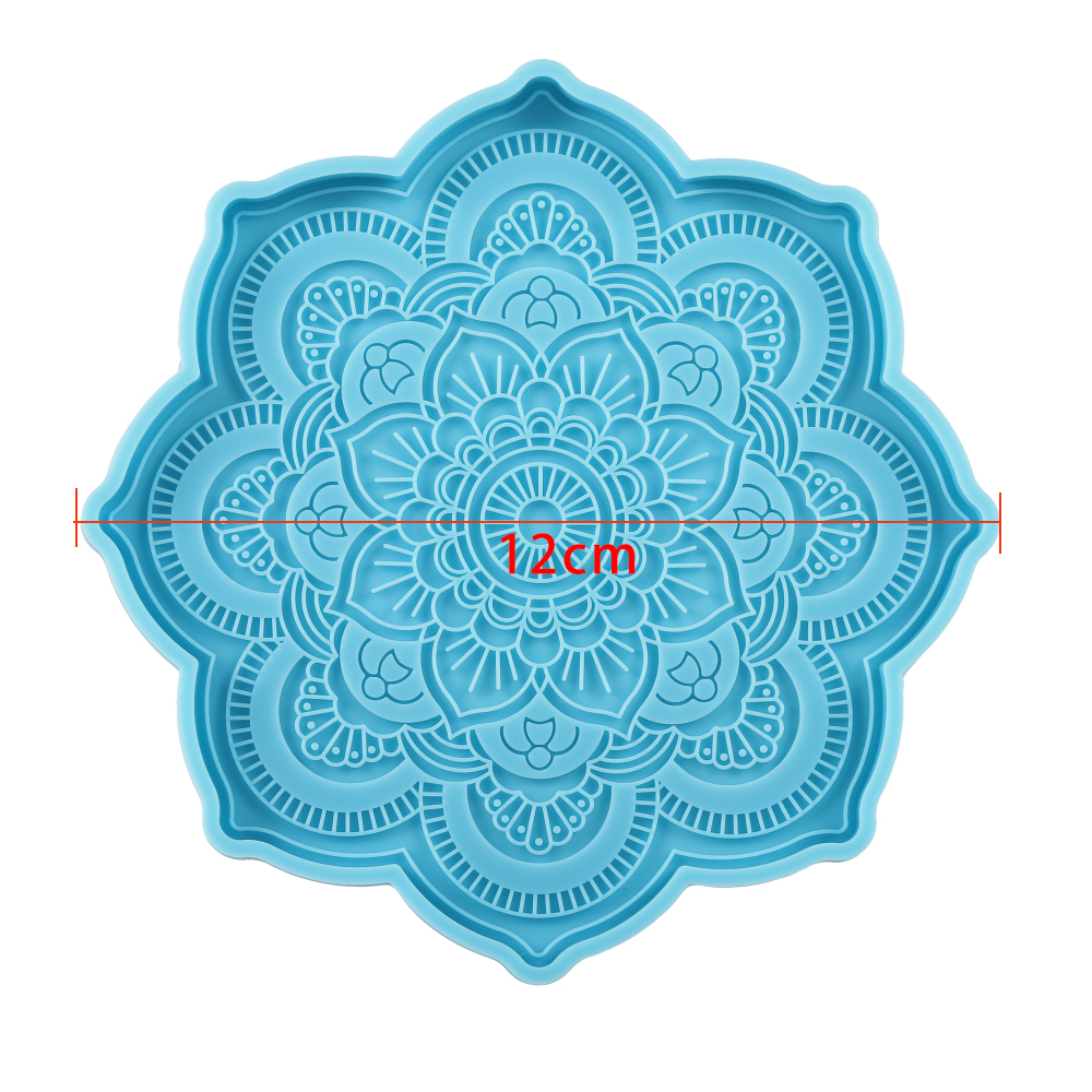 Mandala Coaster Silicone Mold  - Jewelry Making Techniques avis et prix