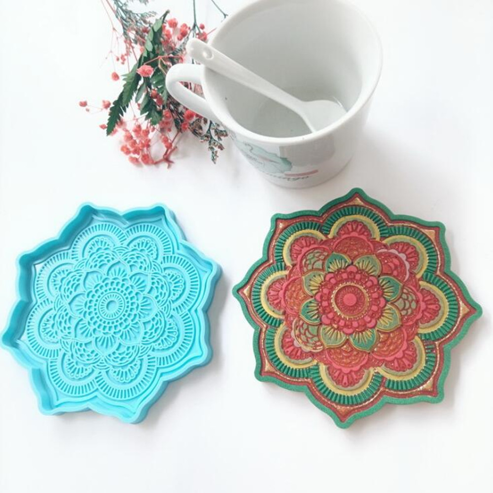 Mandala Coaster Silicone Mold  - Jewelry Making Techniques avis et prix