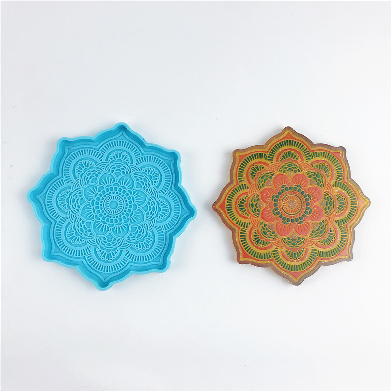 Mandala Coaster Silicone Mold  - Jewelry Making Techniques avis et prix