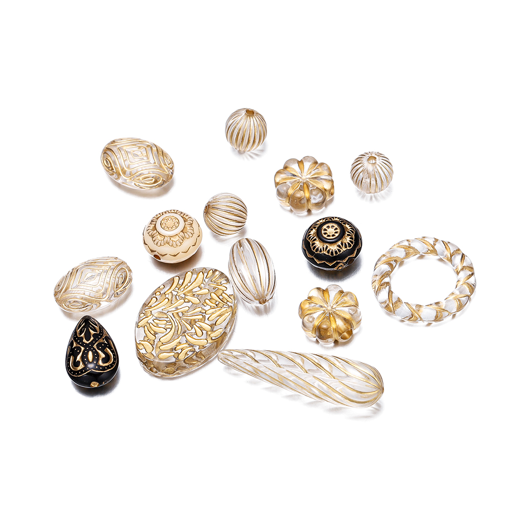 20Pcs Retro Color Drawing Flat - Jewelry Making Drawing avis et prix