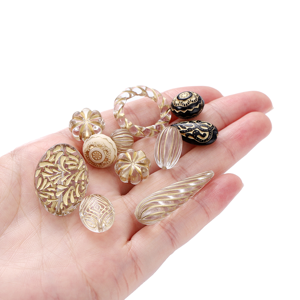 20Pcs Retro Color Drawing Flat - Jewelry Making Drawing avis et prix