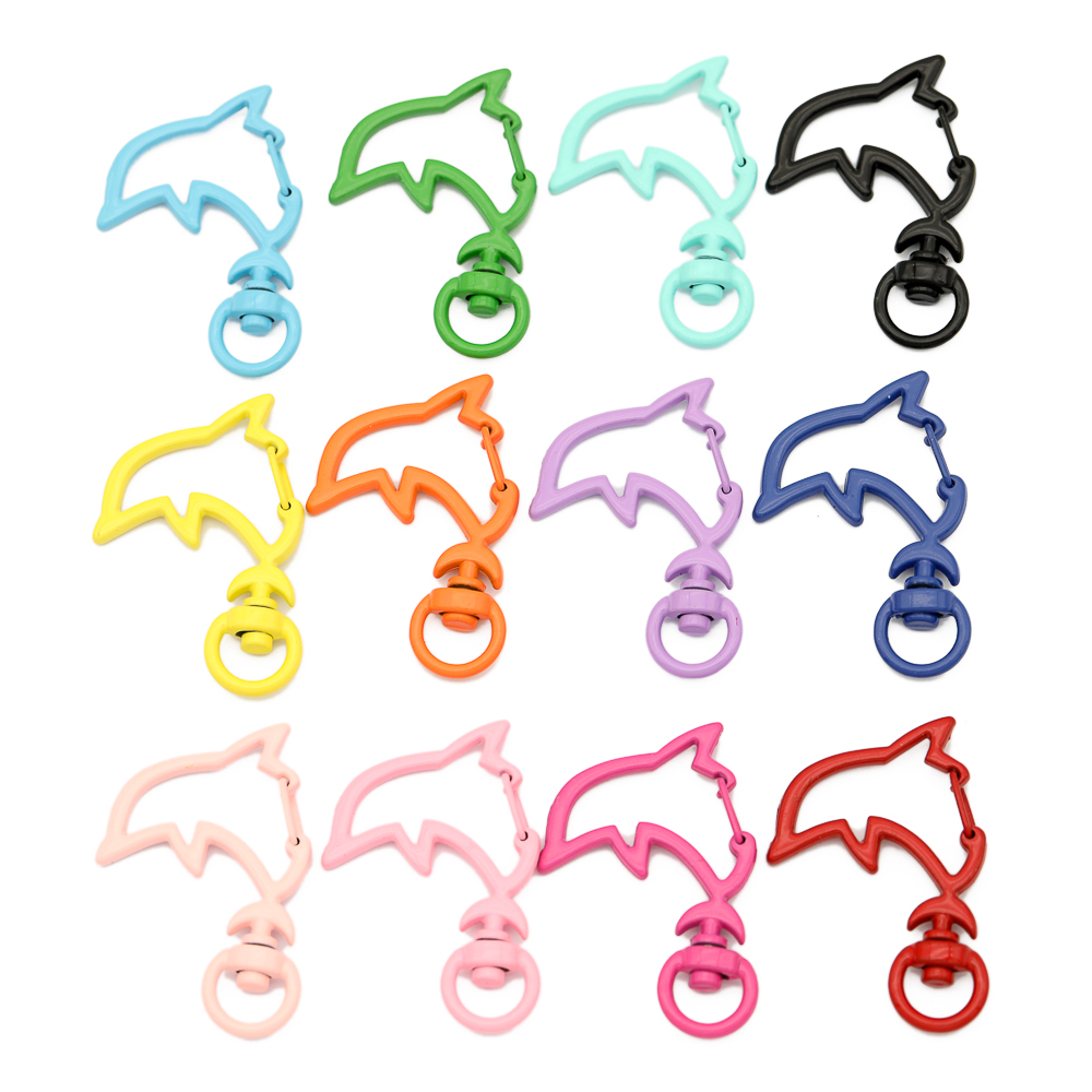 10pcs Candy Colors Metal Dolph - Jewelry Making Articles avis et prix