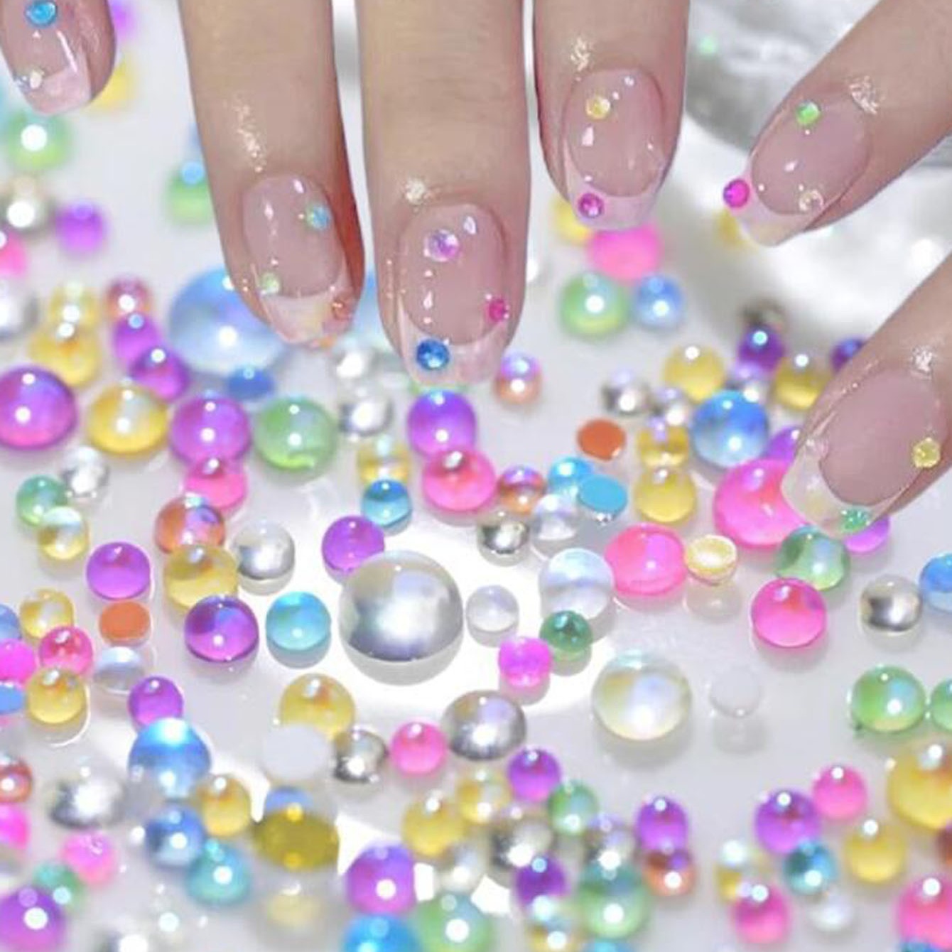 1Box Candy Color Mixed Size Me - Crystal Bead Mix avis et prix