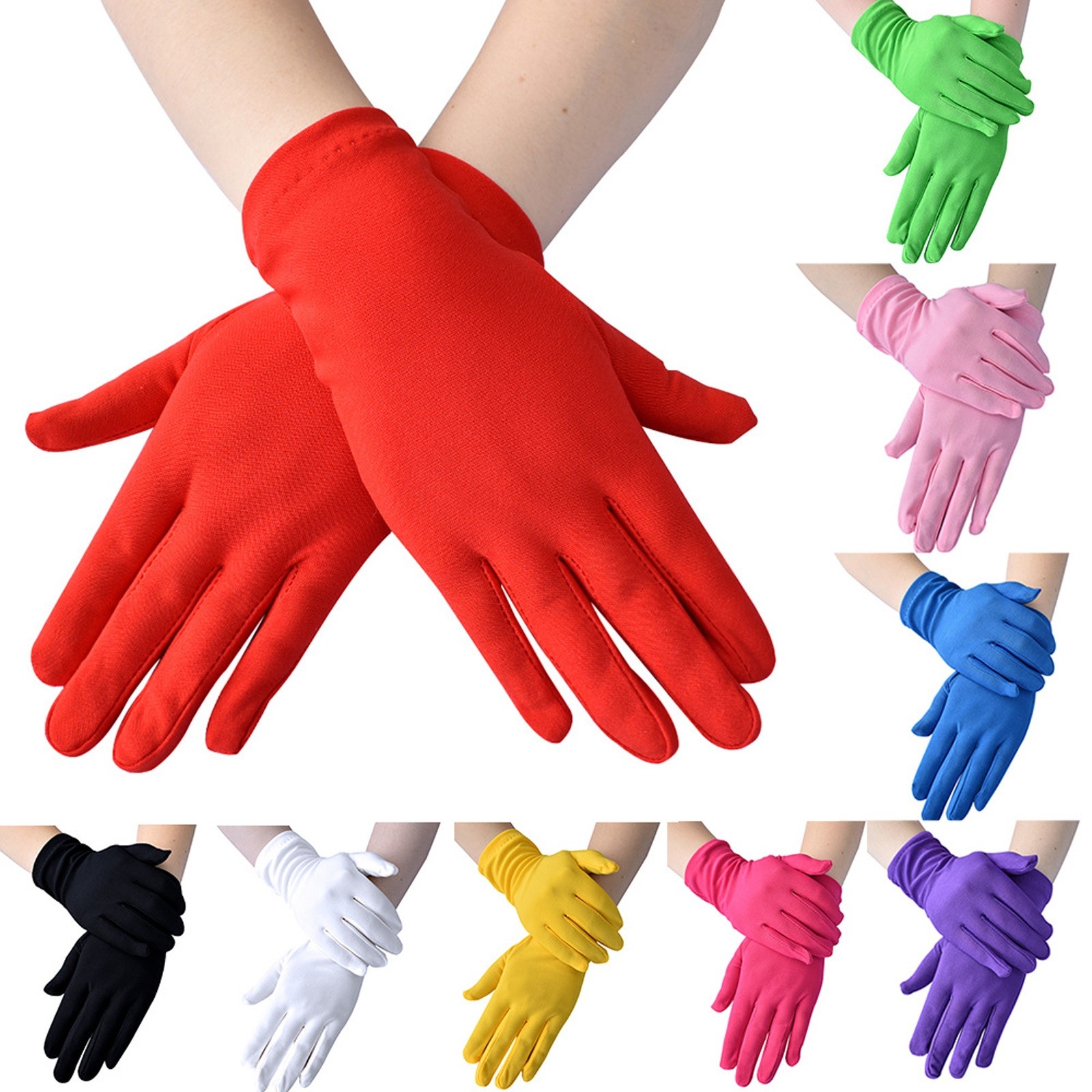 Fashion Spandex Elasticity Ope - Jewelry Making Gloves avis et prix
