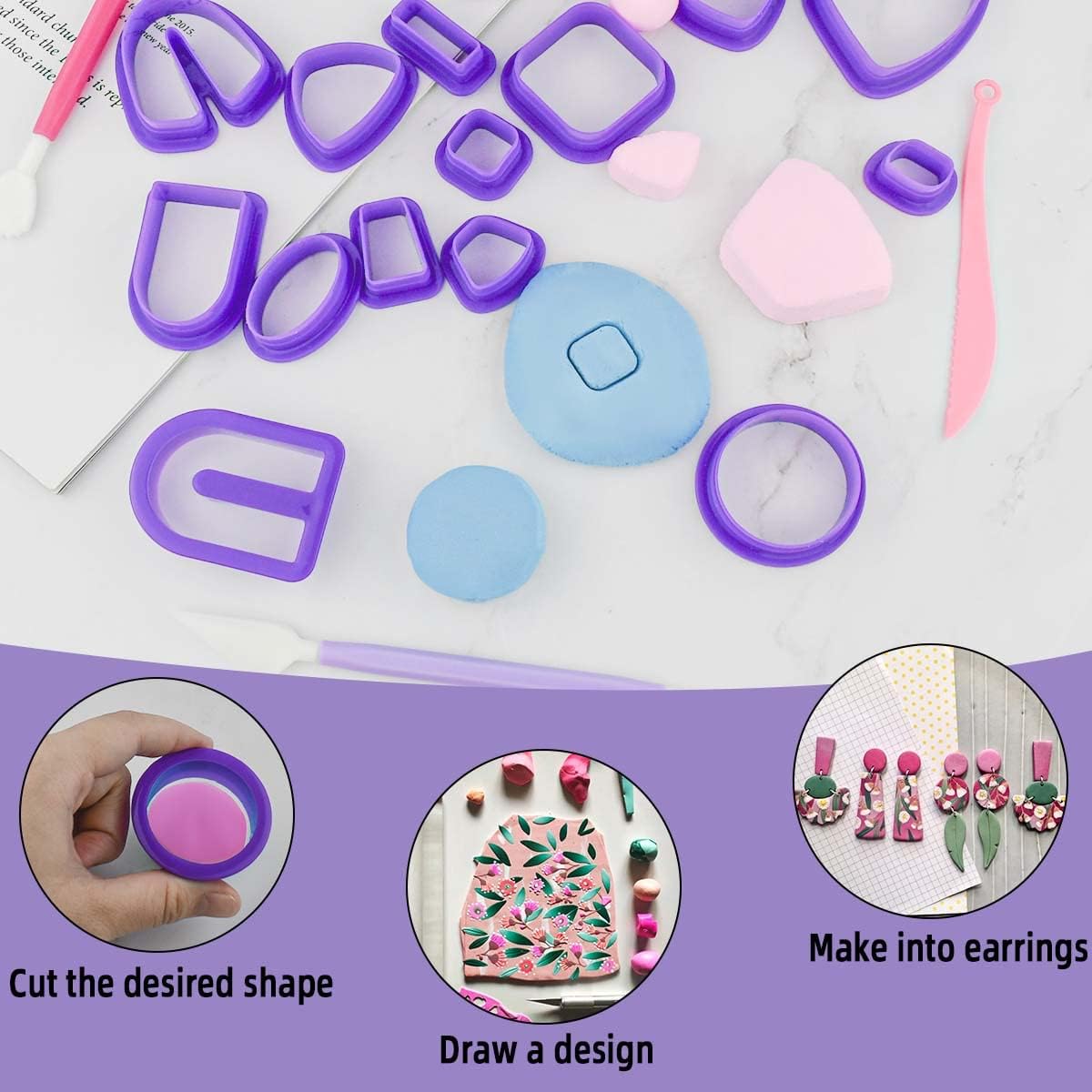 Polymer Clay Earring Making Ki - Jewelry Making Ring Tool avis et prix