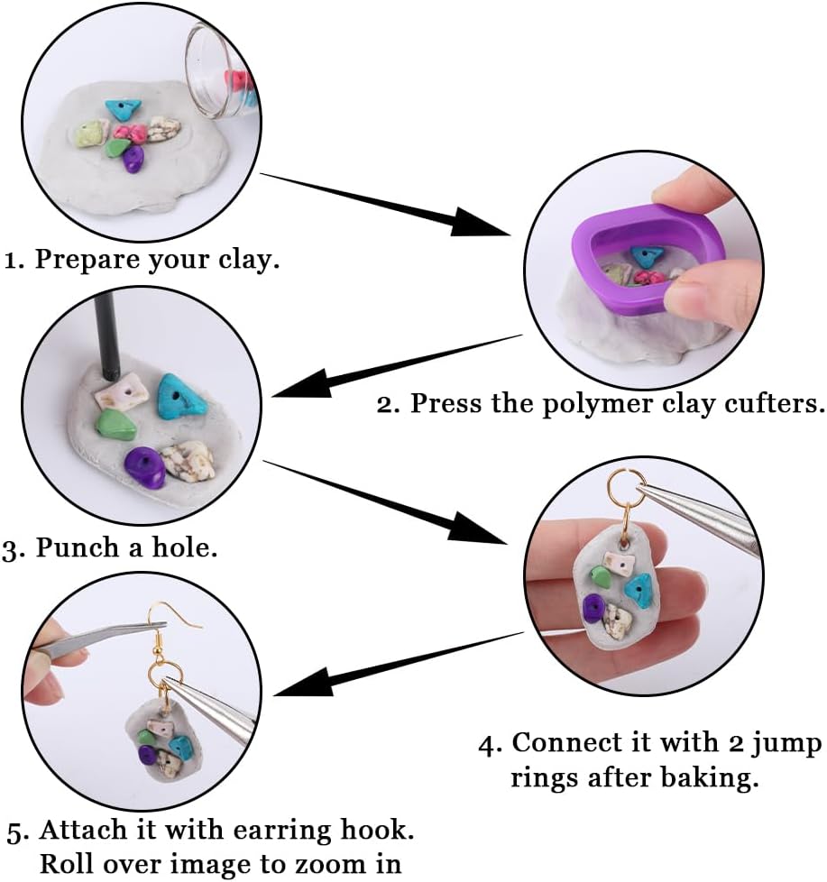 Polymer Clay Earring Making Ki - Jewelry Making Ring Tool avis et prix