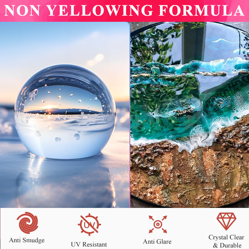 1:1 Crystal Clear Epoxy Resin  - Jewelry Making Board avis et prix