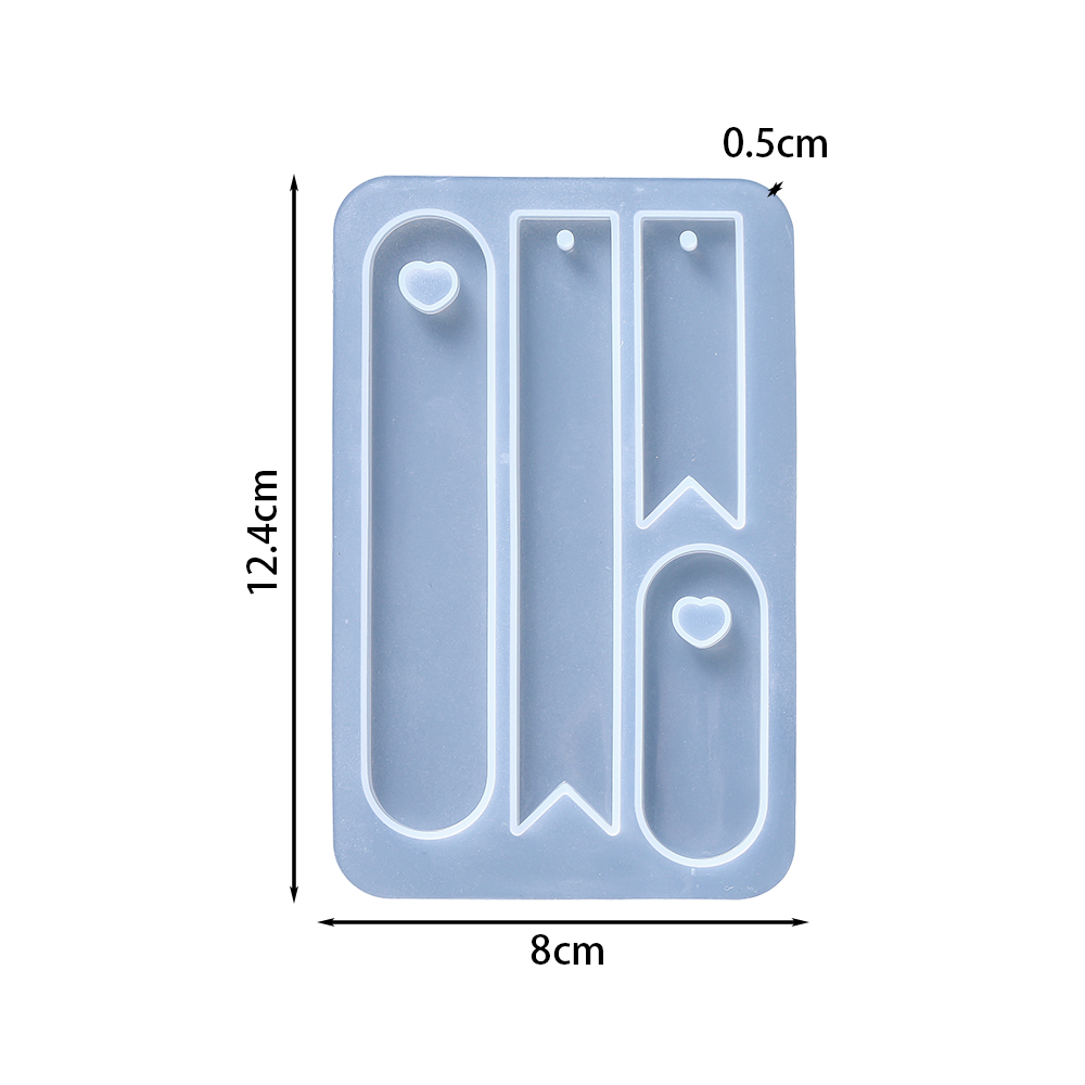 Oval Bookmark Silicone Mold He - Jewelry Making Books avis et prix