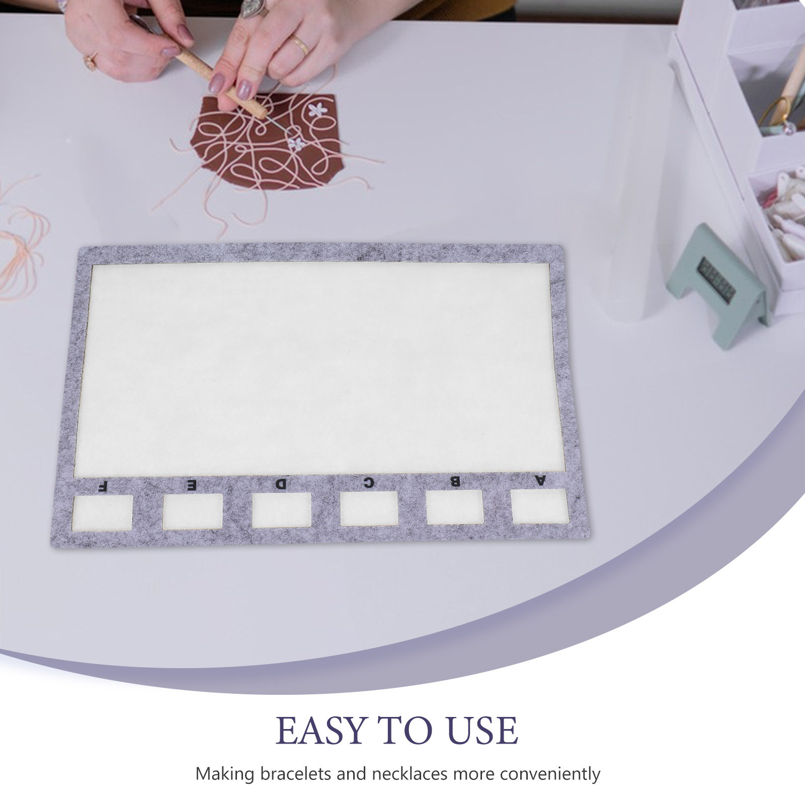 11.4x7.6 Inch Felt Bead Board  - Jewelry Making Board avis et prix