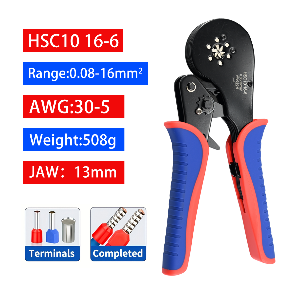 Hsc10 16-6 Hexagonal Fully Aut - Jewelry Making Needle Nose Pliers avis et prix