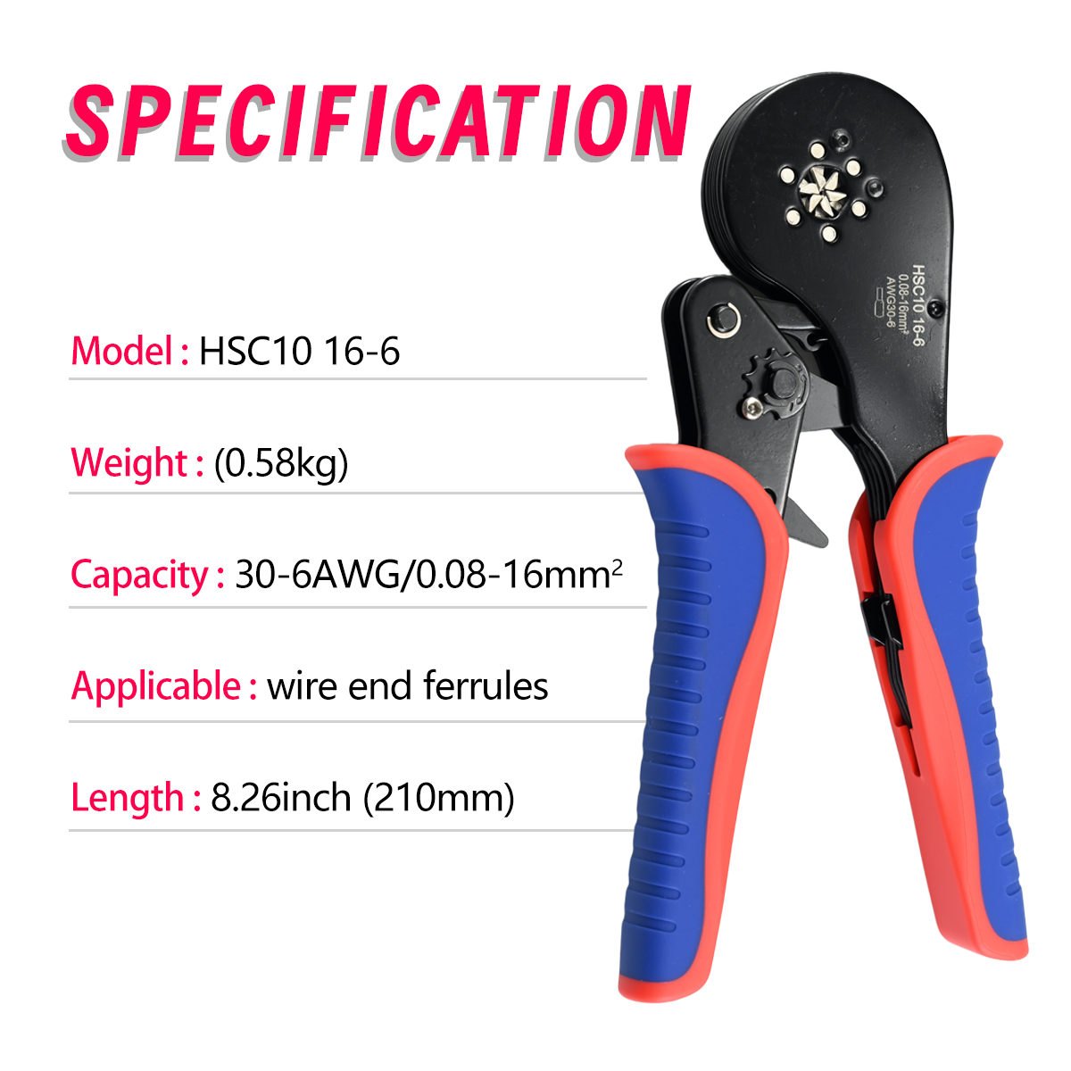Hsc10 16-6 Hexagonal Fully Aut - Jewelry Making Needle Nose Pliers avis et prix