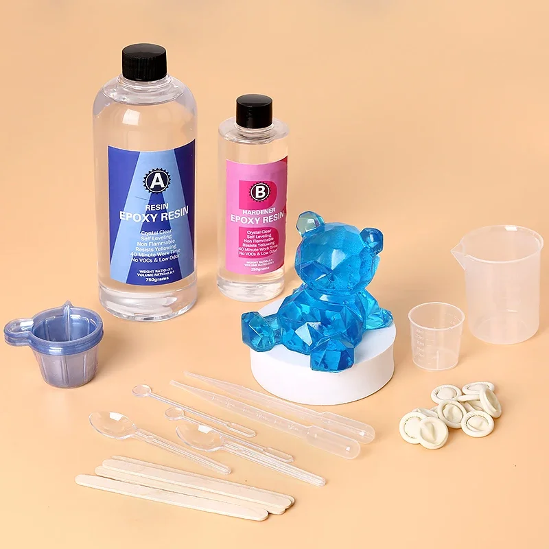 Easy Mixing Epoxy Resin Kit Cr - Jewelry Making Gloves avis et prix