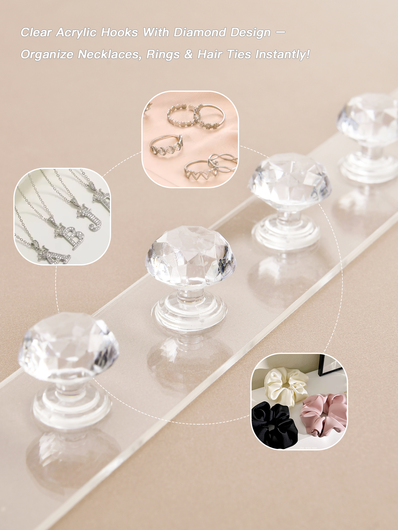 Diamond Hooked Jewelry Necklac - Jewelry Making Board avis et prix