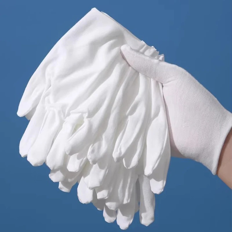 1-20pairs White Cotton Work Gl - Jewelry Making Gloves avis et prix