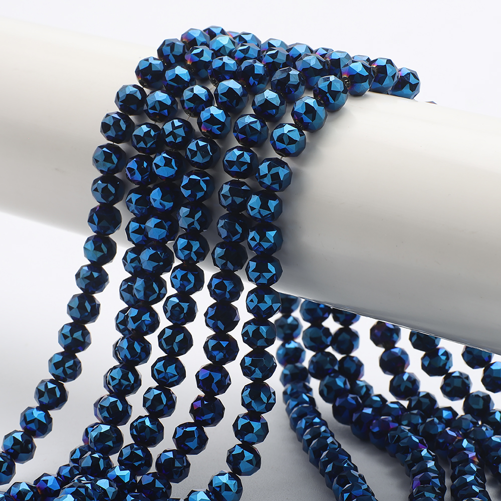 65Pcs/Lot 8mm Sapphire Faceted - Crystal Bead Mix avis et prix