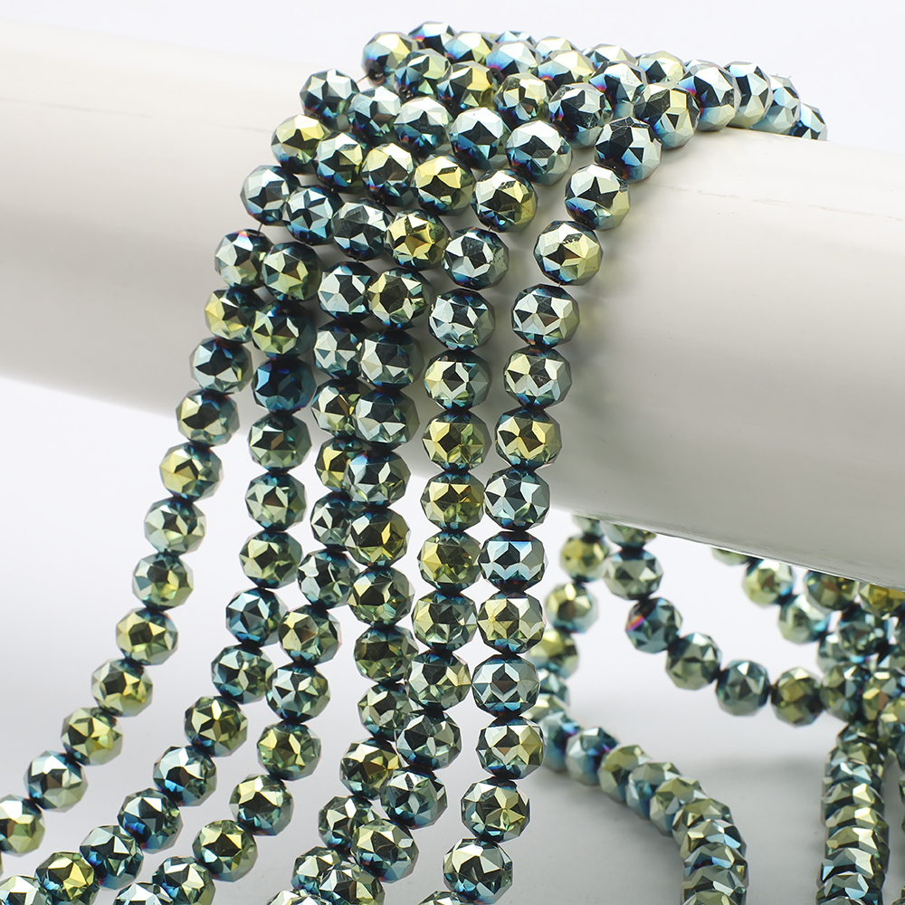 65Pcs/Lot 8mm Sapphire Faceted - Crystal Bead Mix avis et prix