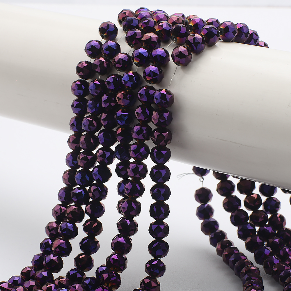 65Pcs/Lot 8mm Sapphire Faceted - Crystal Bead Mix avis et prix
