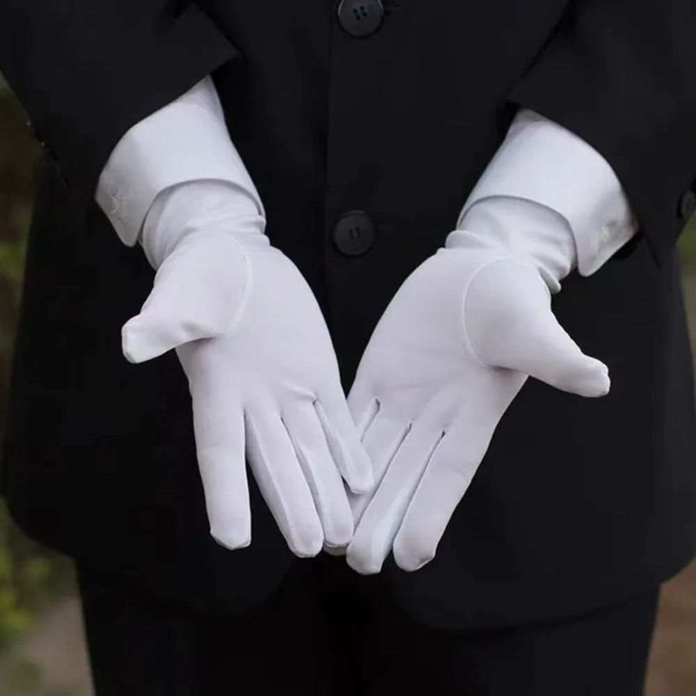 New Soft White Cotton Gloves H - Jewelry Making Gloves avis et prix