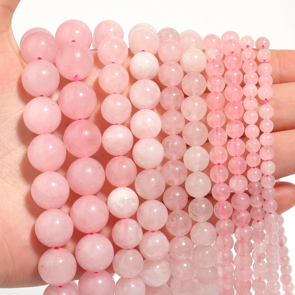1strand/lot 4/6/8/10/12mm Rose - Crystal Bead Mix avis et prix