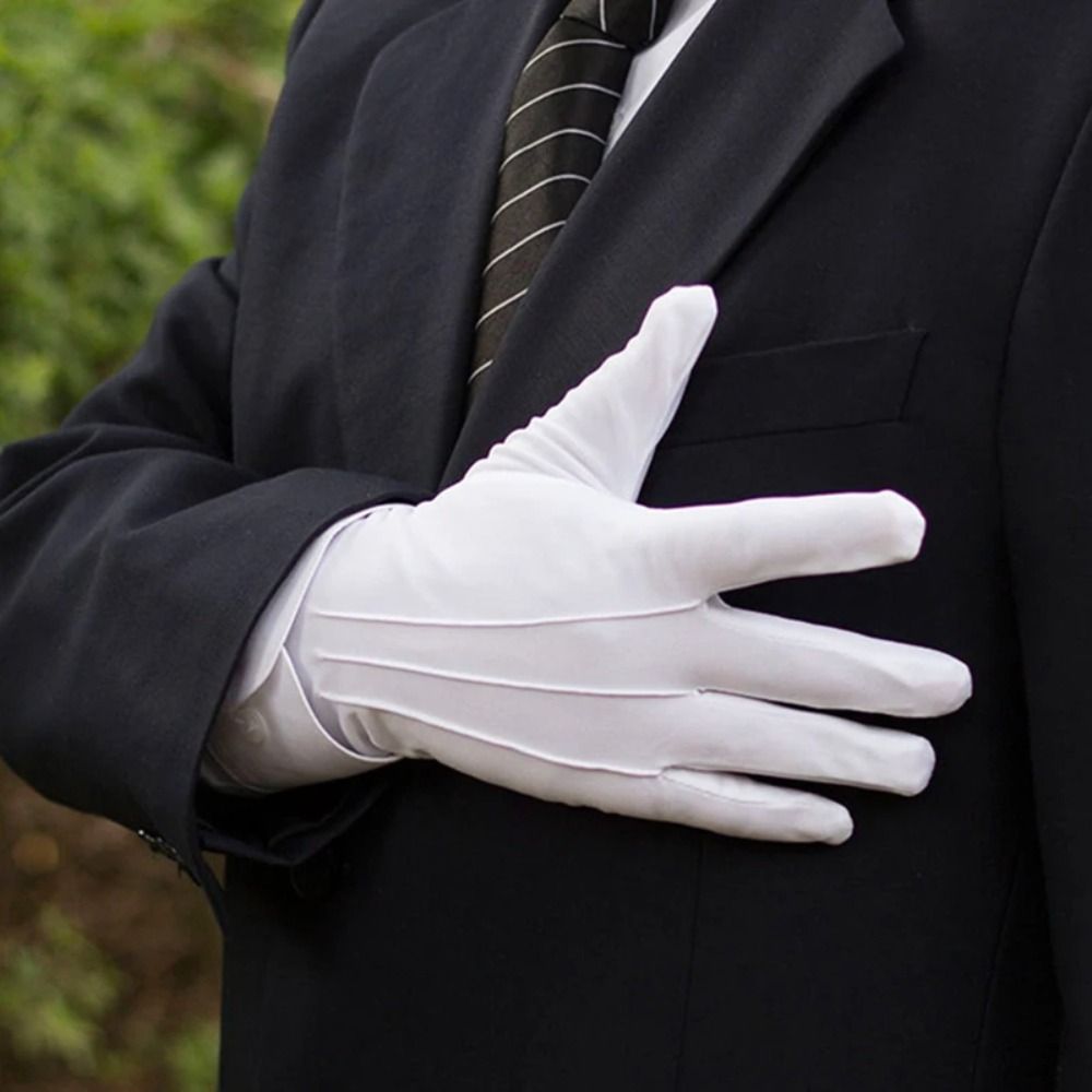 Soft White Cotton Gloves Thin  - Jewelry Making Gloves avis et prix