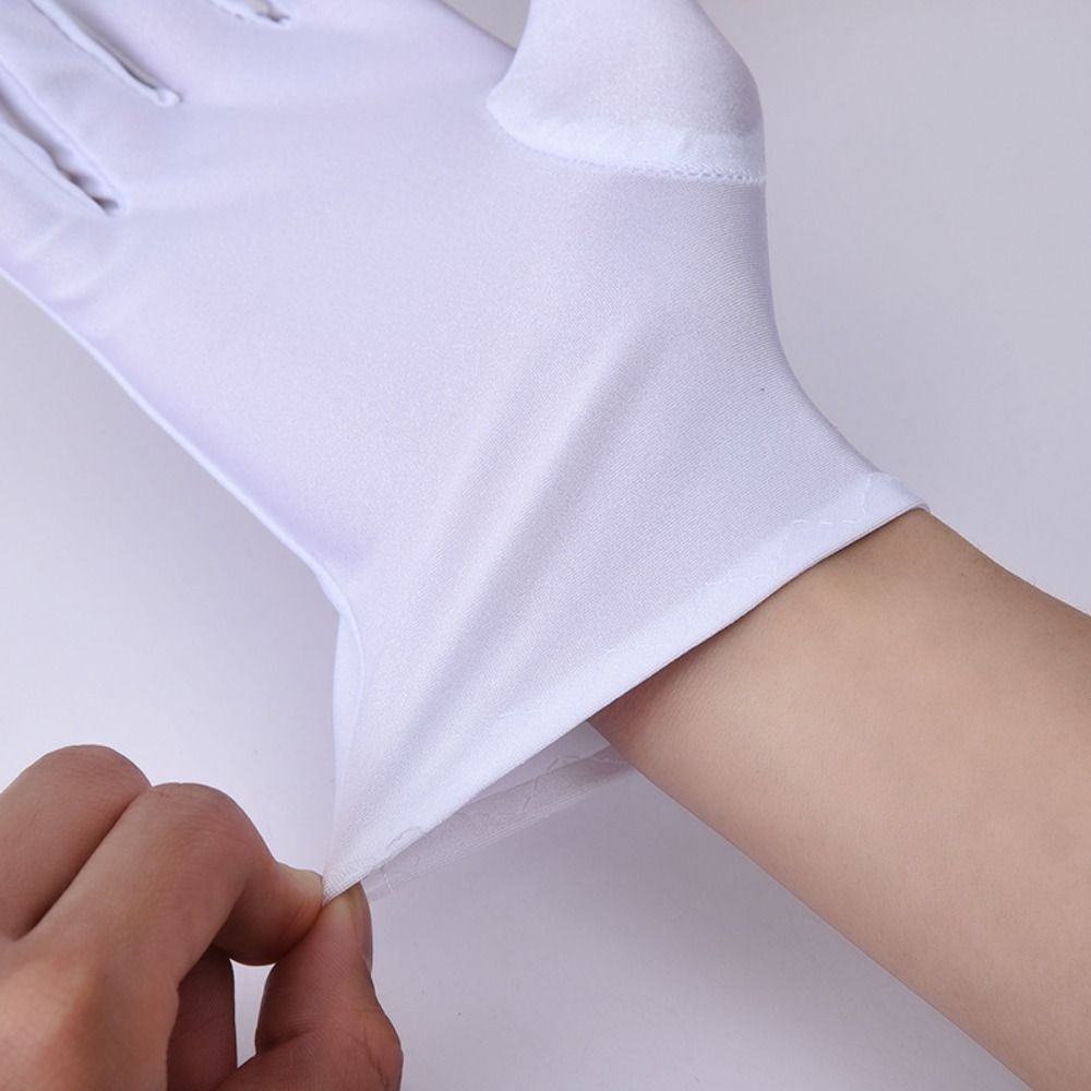 Soft White Cotton Gloves Thin  - Jewelry Making Gloves avis et prix