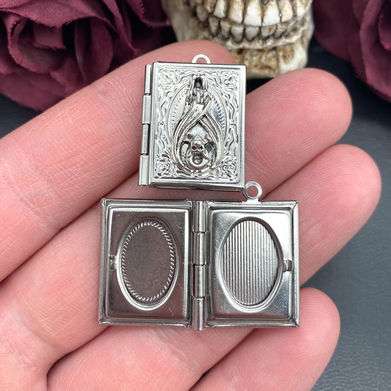 2psc Dainty Bat Book Locket Ch - Jewelry Making Books avis et prix