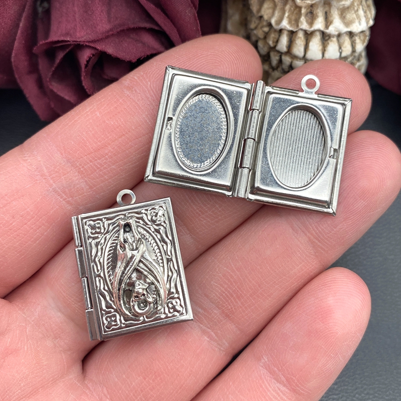 2psc Dainty Bat Book Locket Ch - Jewelry Making Books avis et prix