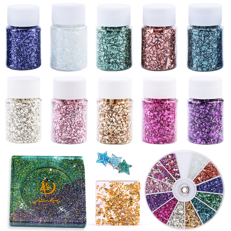 Epoxy Resin Colorful Metallic  - Jewelry Making Techniques avis et prix