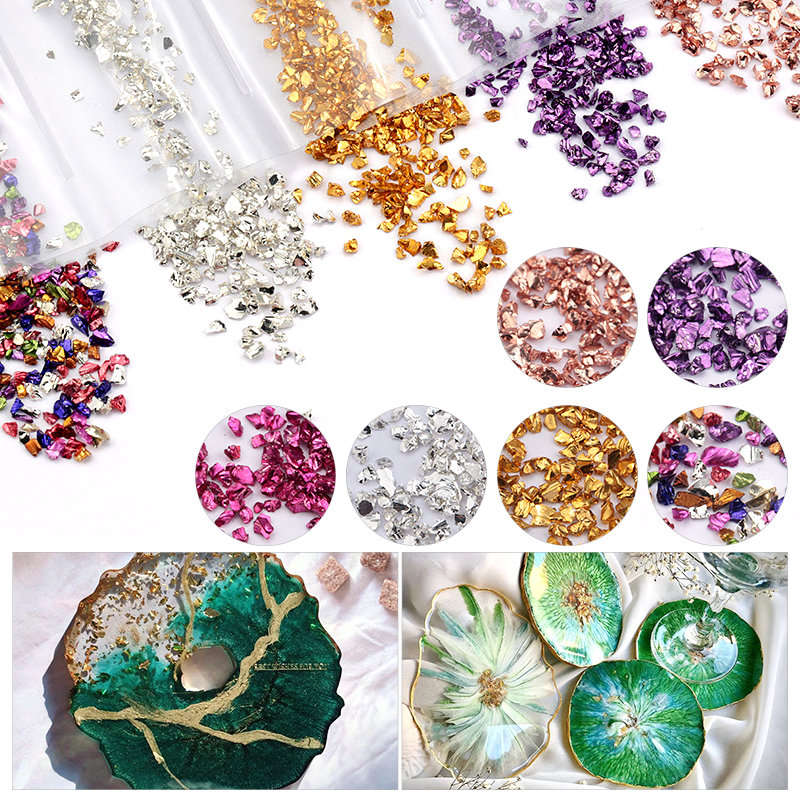 Epoxy Resin Colorful Metallic  - Jewelry Making Techniques avis et prix